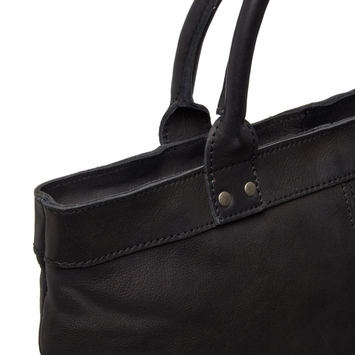 Geanta de dama din piele naturala, The Chesterfield brand, Ontario, Negru [6]