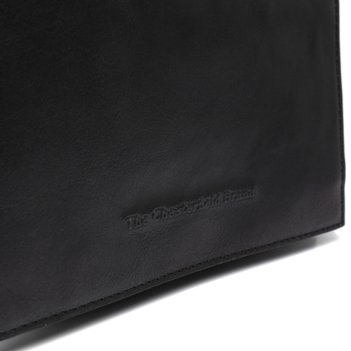 Geanta de dama din piele naturala, The Chesterfield Brand, Palermo, Negru [4]