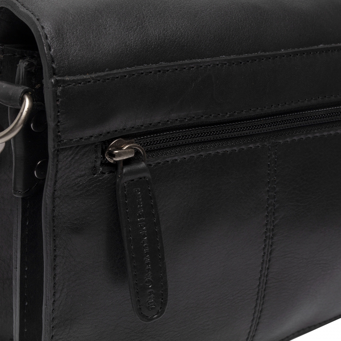 Geanta de dama din piele naturala, The Chesterfield Brand, Palermo, Negru [3]