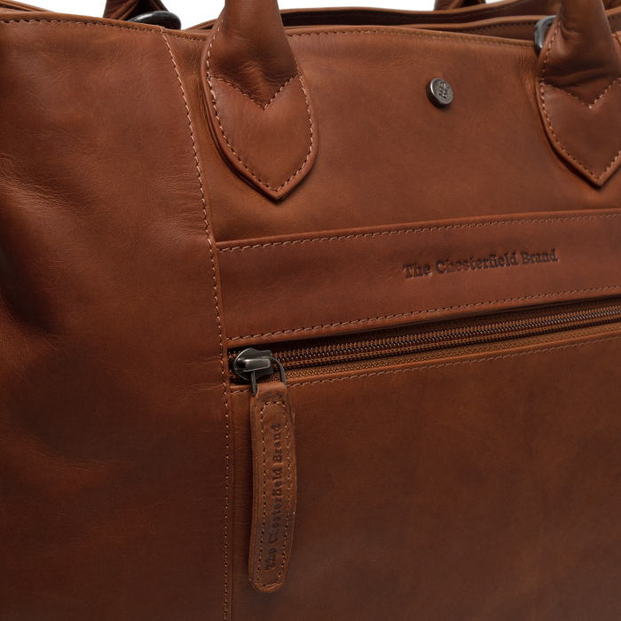 Geanta de dama, piele naturala, The Chesterfield Brand, Passau, Maro coniac [6]