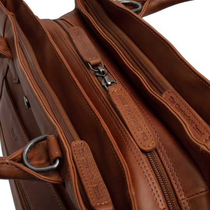 Geanta de dama, piele naturala, The Chesterfield Brand, Passau, Maro coniac [3]