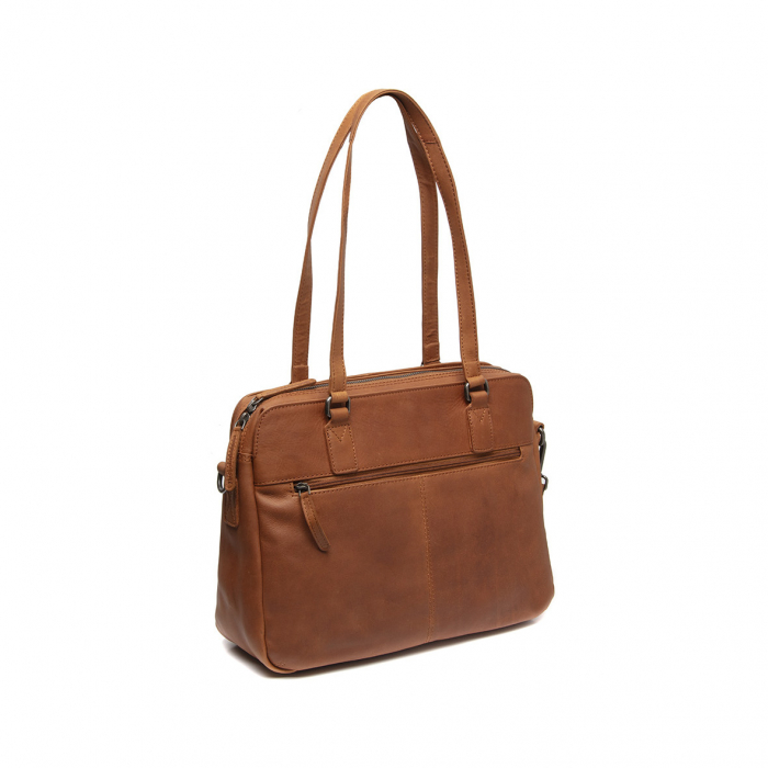 Geanta de dama din piele naturala, The Chesterfield Brand, Pretoria, Maro coniac [6]