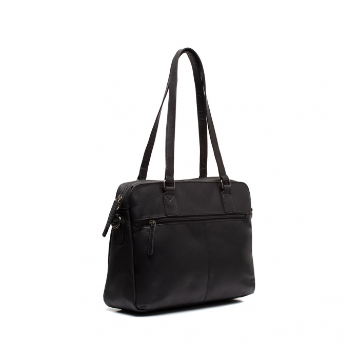 Geanta de dama din piele naturala, The Chesterfield Brand, Pretoria, Negru [5]