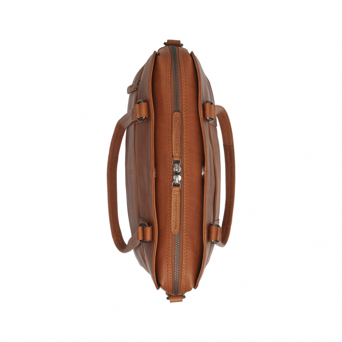 Geanta de dama din piele naturala, The Chesterfield Brand, Pretoria, Maro coniac [2]