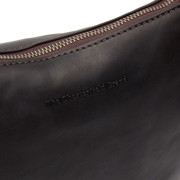 Geanta de dama din piele naturala, The Chesterfield Brand, Redding, Maro inchis [2]
