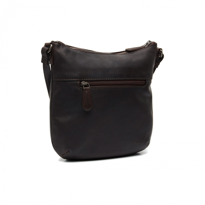 Geanta de dama din piele naturala, The Chesterfield Brand, Redding, Maro inchis [6]