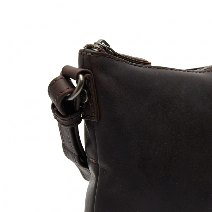 Geanta de dama din piele naturala, The Chesterfield Brand, Redding, Maro inchis [4]