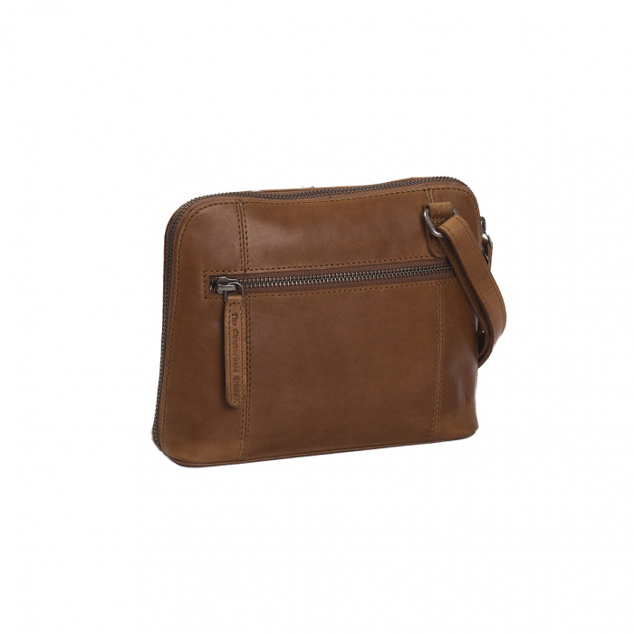 Geanta de dama din piele naturala, The Chesterfield Brand, River, Maro coniac [6]