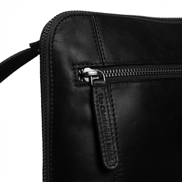 Geanta de dama din piele naturala, The Chesterfield Brand, River, Negru [5]