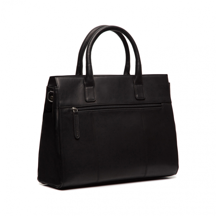 Geanta de dama din piele naturala, The Chesterfield Brand, Rivera, Negru [5]