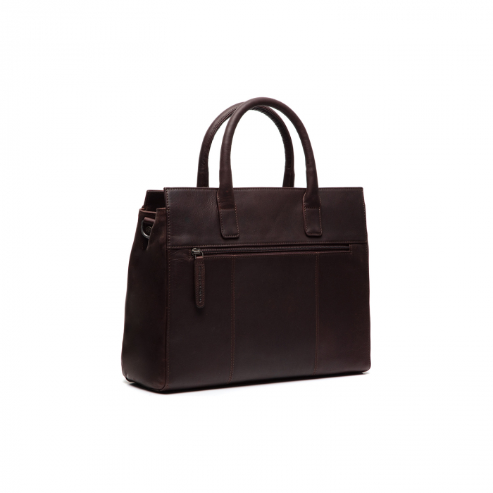 Geanta de dama din piele naturala, The Chesterfield Brand, Rivera, Maro coniac [10]