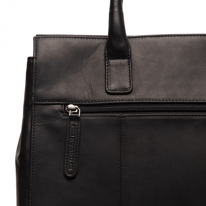 Geanta de dama din piele naturala, The Chesterfield Brand, Rivera, Negru [4]