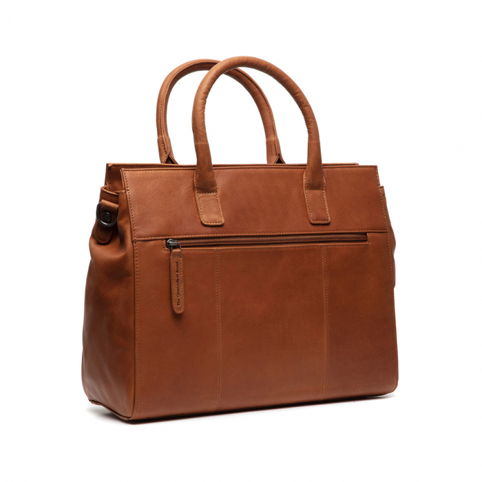 Geanta de dama din piele naturala, The Chesterfield Brand, Rivera, Maro coniac [5]