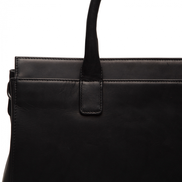 Geanta de dama din piele naturala, The Chesterfield Brand, Rivera, Negru [3]