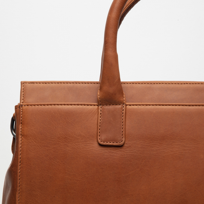 Geanta de dama din piele naturala, The Chesterfield Brand, Rivera, Maro coniac [3]