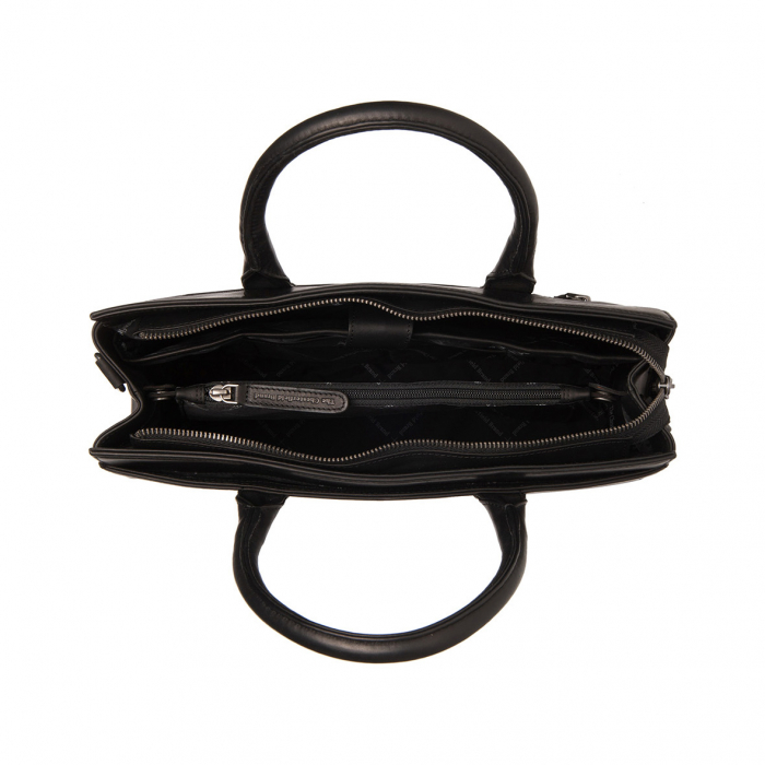 Geanta de dama din piele naturala, The Chesterfield Brand, Rivera, Negru [2]