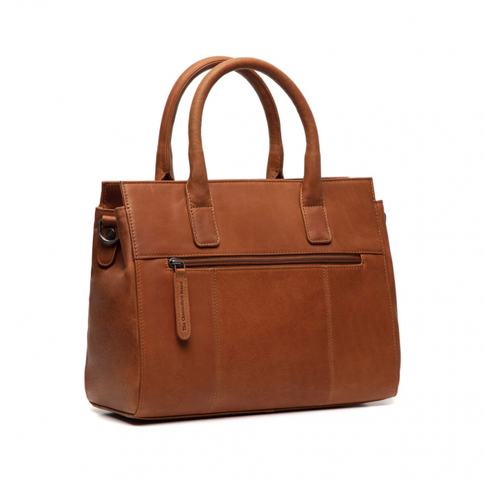 Geanta de dama din piele naturala, The Chesterfield Brand, Garda, Maro coniac [5]