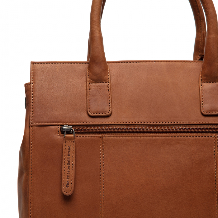Geanta de dama din piele naturala, The Chesterfield Brand, Garda, Maro coniac [4]