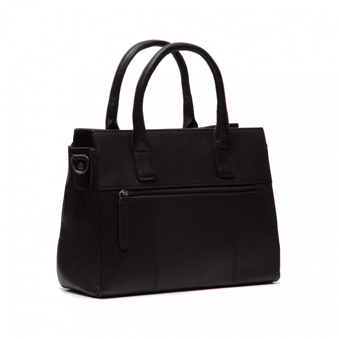 Geanta de dama din piele naturala, The Chesterfield Brand, Garda, Negru [7]