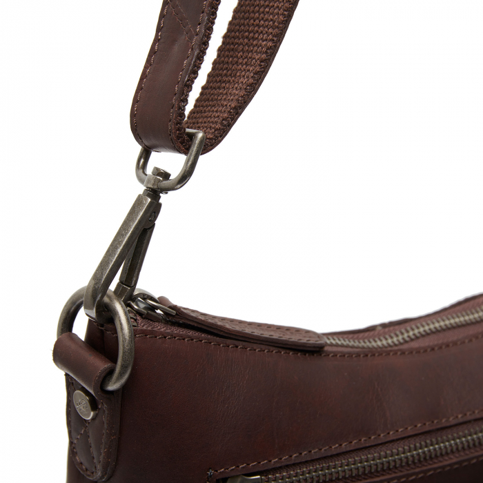 Geanta de dama din piele naturala, The Chesterfield Brand, Ronda, Maro inchis [4]