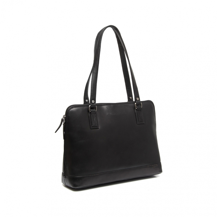 Geanta de dama din piele naturala, The Chesterfield Brand, Selvino, Negru [1]