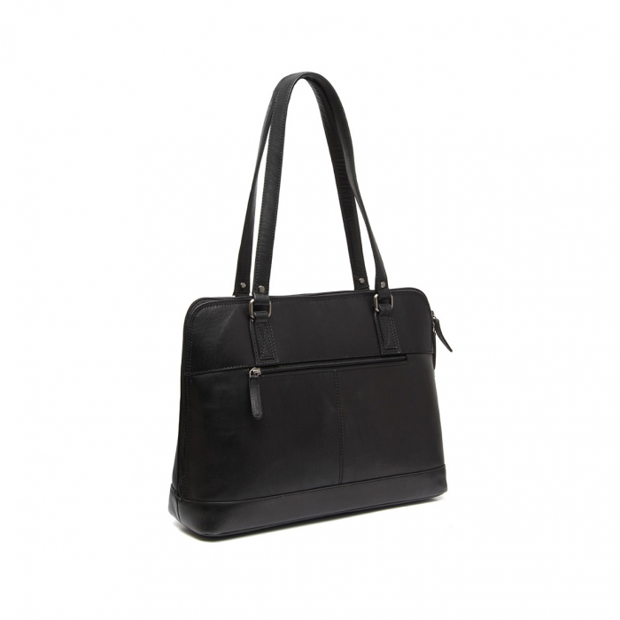 Geanta de dama din piele naturala, The Chesterfield Brand, Selvino, Negru [6]