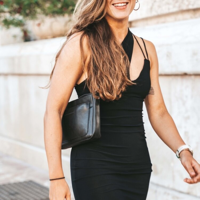Geanta de dama din piele naturala, The Chesterfield Brand, Sicilia, Negru [2]