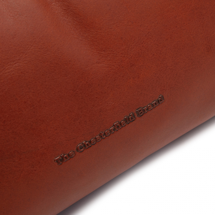 Geanta de dama, din piele naturala, The Chesterfield Brand, Skara, Maro coniac [2]