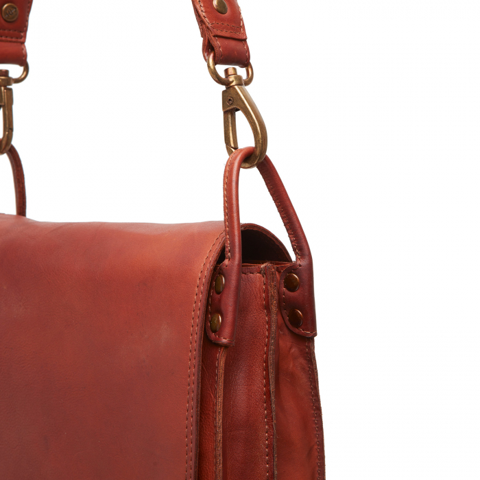 Geanta de dama din piele naturala, The Chesterfield Brand, Sumatra, Maro coniac [3]