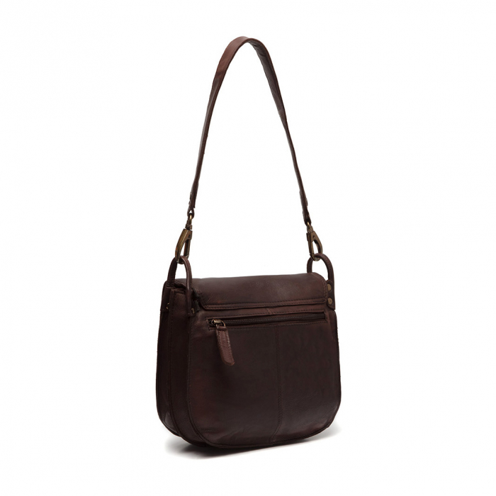 Geanta de dama din piele naturala, The Chesterfield Brand, Sumatra, Maro inchis [5]