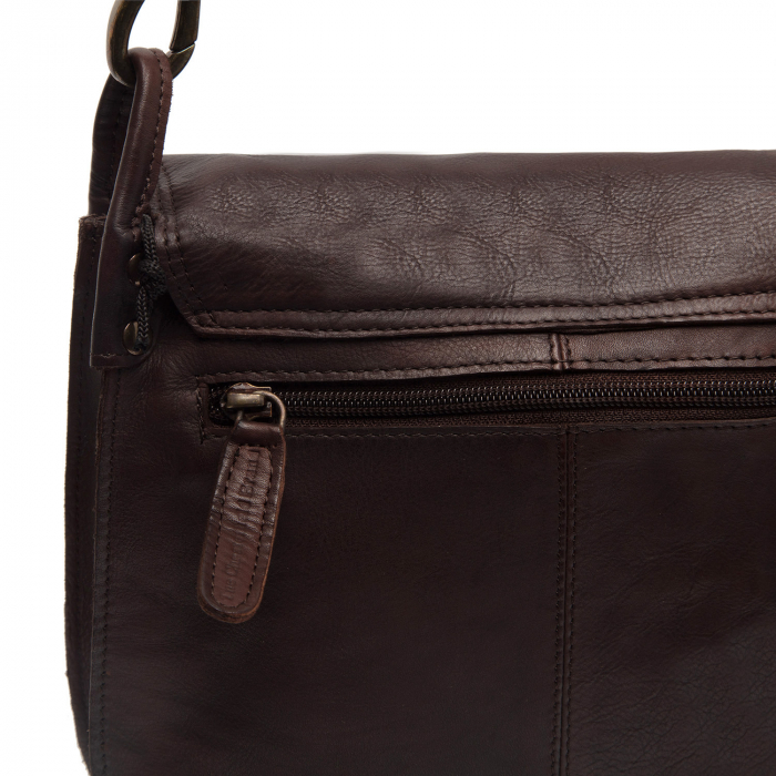 Geanta de dama din piele naturala, The Chesterfield Brand, Sumatra, Maro inchis [4]