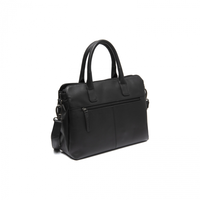 Geanta de dama, din piele naturala, The Chesterfield Brand, Valmonte, Negru [7]