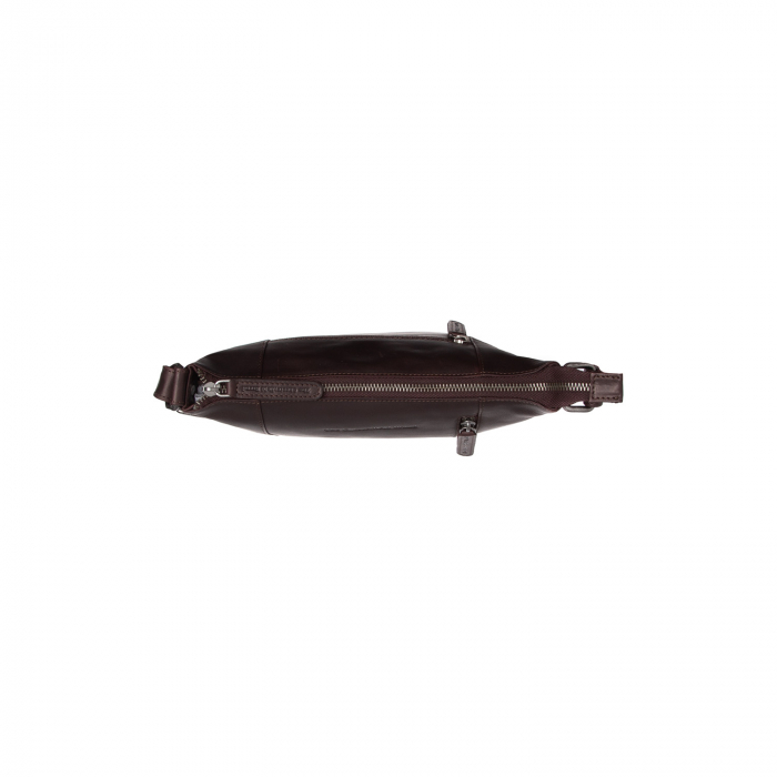 Geanta de dama din piele naturala, The Chesterfield Brand, Vervins, de umar, Maro inchis [4]