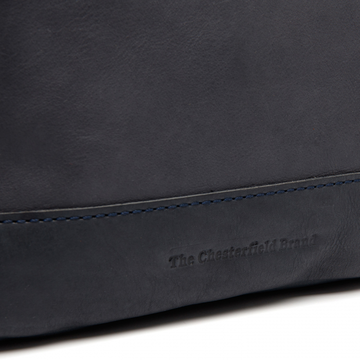 Geanta de dama din piele naturala, The Chesterfield Brand, Weimar, Bleumarin [2]