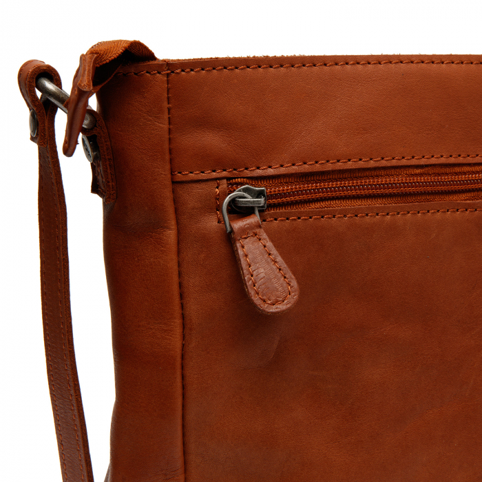 Geanta de dama din piele naturala, The Chesterfield Brand, Weimar, Maro coniac [5]