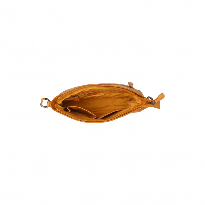 Geanta de dama din piele naturala, The Chesterfield Brand, Weimar, Galben ocru [4]