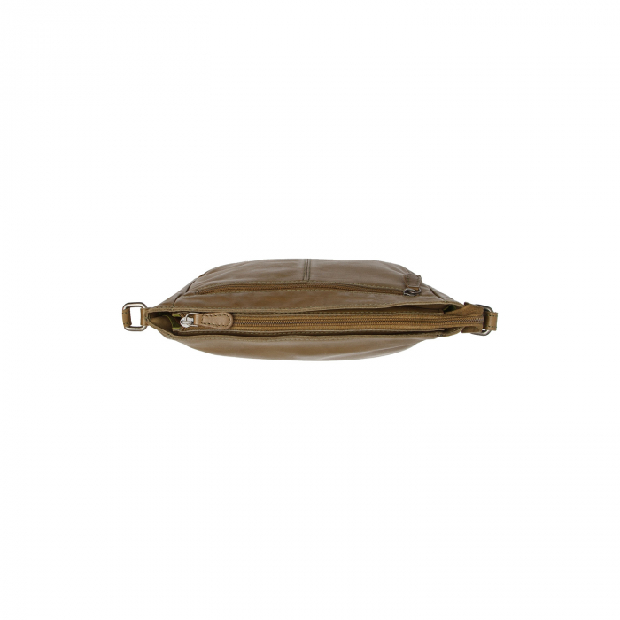 Geanta de dama din piele naturala, The Chesterfield Brand, Weimar, Verde olive [3]