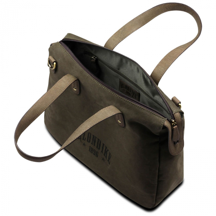 Geanta de dama, Klondike, material textil, Dawson Payton, Verde Olive [3]