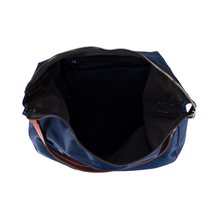 Geanta dama, Gianni Conti, material textil si piele, seria 930, Albastru [5]