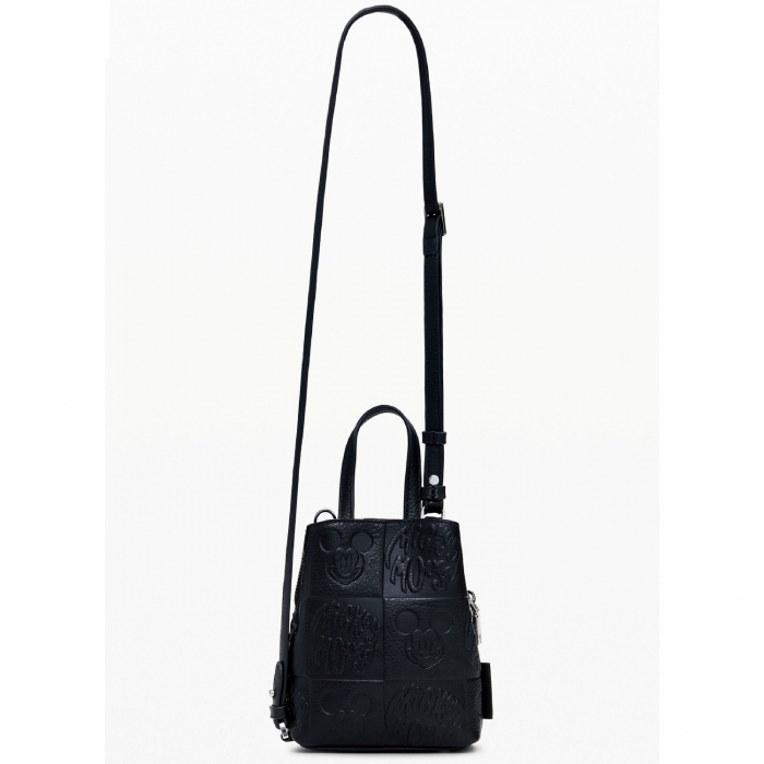 Geanta de dama, pentru telefon, stil rucsac, Desigual, seria All Mickey Sumy, Negru [7]