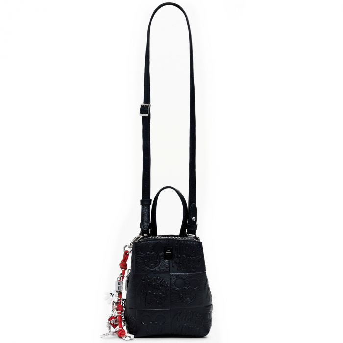 Geanta de dama, pentru telefon, stil rucsac, Desigual, seria All Mickey Sumy, Negru [9]