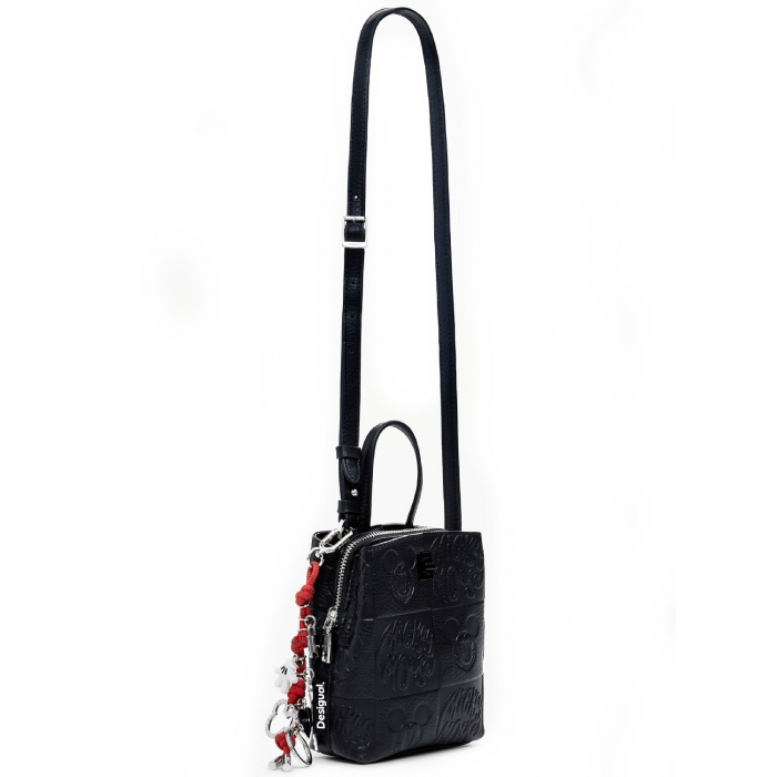 Geanta de dama, pentru telefon, stil rucsac, Desigual, seria All Mickey Sumy, Negru [8]