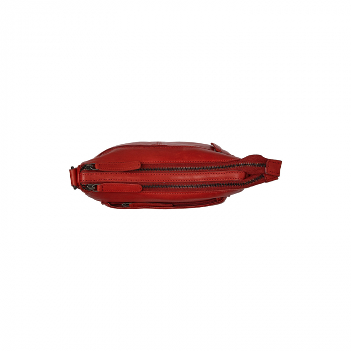 Geanta de dama piele naturala, The Chesterfield Brand, Caroline, Rosu [3]