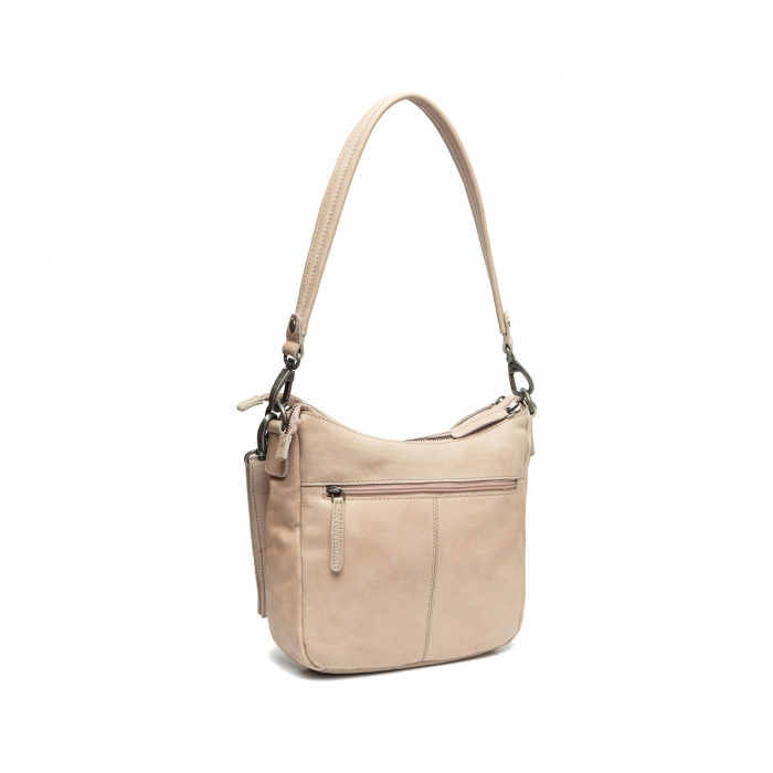 Geanta de dama piele naturala, The Chesterfield Brand, Caroline, Bej [6]