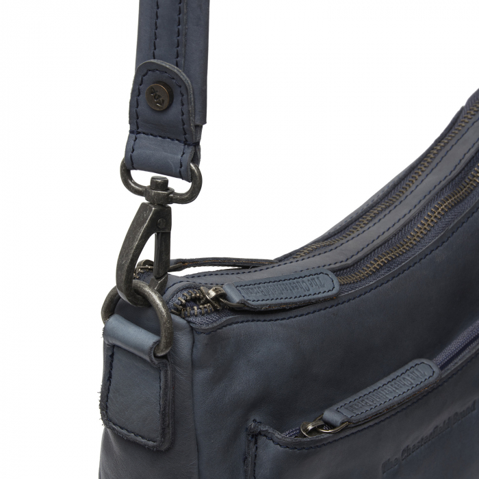 Geanta de dama piele naturala, The Chesterfield Brand, Caroline, Bleumarin [3]