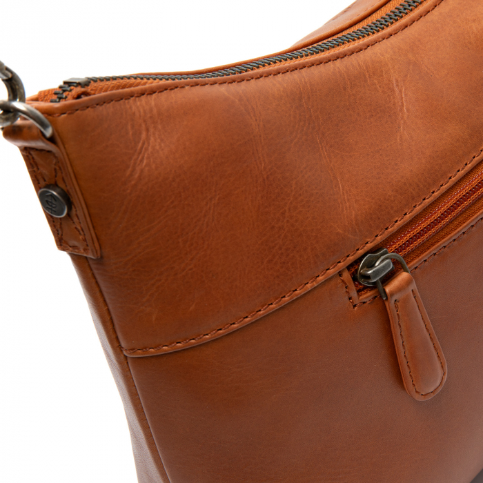 Geanta de dama piele naturala, The Chesterfield Brand, Kigali, Maro coniac [6]