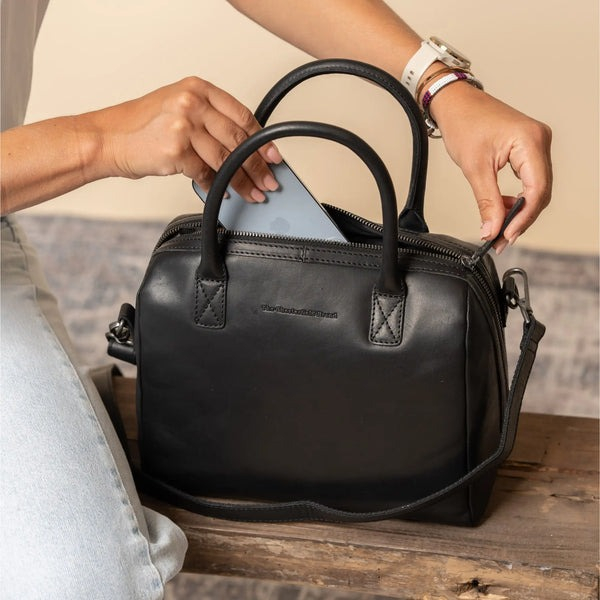 Geanta de dama piele naturala, The Chesterfield Brand, Langton, Negru [2]