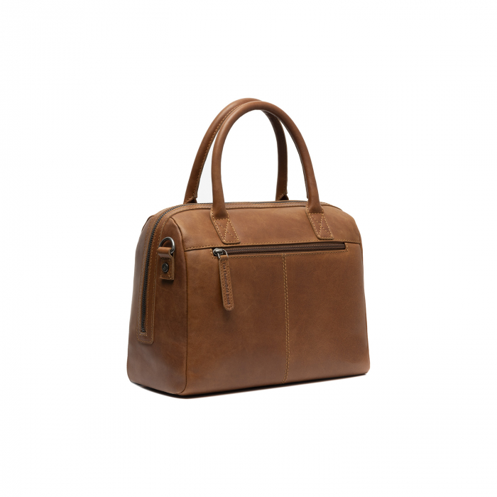 Geanta de dama piele naturala, The Chesterfield Brand, Langton, Maro coniac [8]