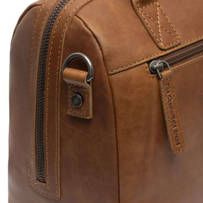 Geanta de dama piele naturala, The Chesterfield Brand, Langton, Maro coniac [5]