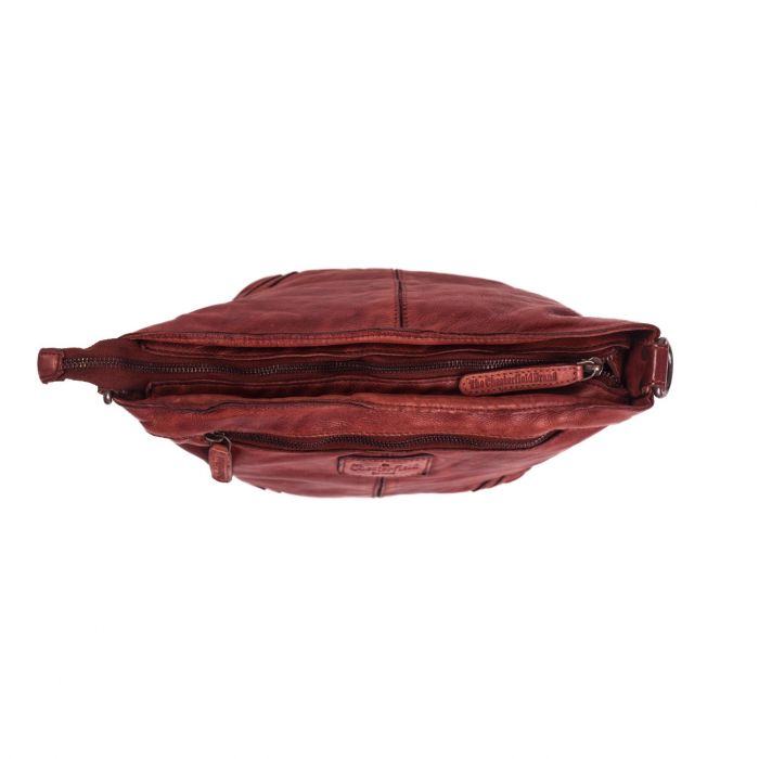 Geanta de dama piele naturala, The Chesterfield Brand, Lisa, Visiniu [4]